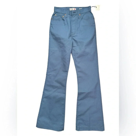 RE/DONE SAMPLE NWT New Work Flare in mid blue RARE - Picture 2 of 7